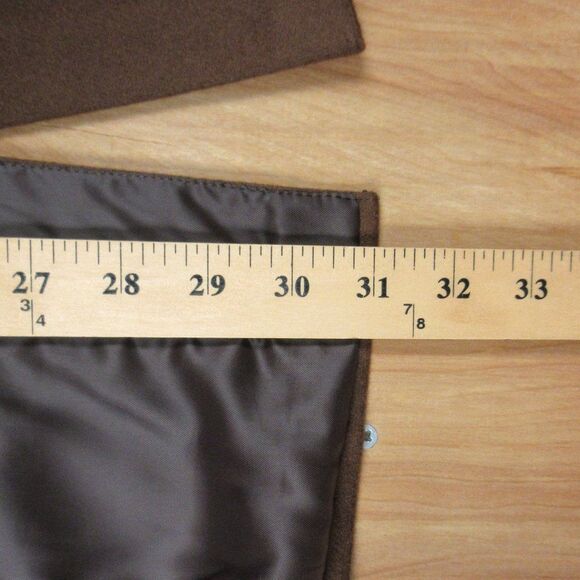 TASSO ELBA Macy's 100% Cashmere Blazer Sz 42R Camel Brown Sport Coat Suit Jacket - Picture 8 of 10